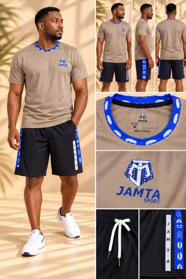 Ensemble de sport Jamta Sport — Taupe & Noir