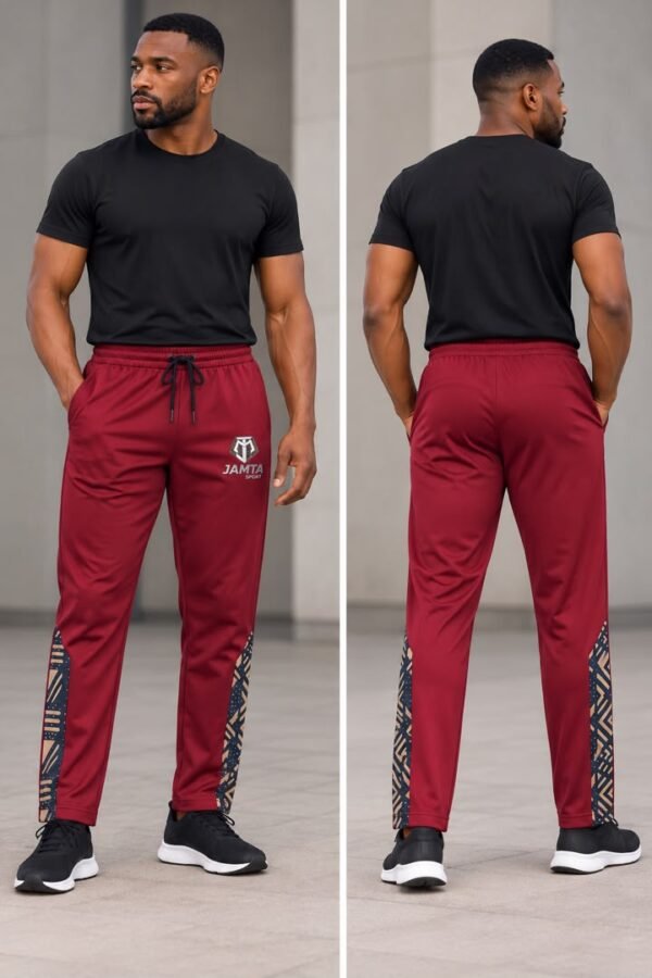 Pantalon de sport Jamta Sport — Bordeaux & Bogolan